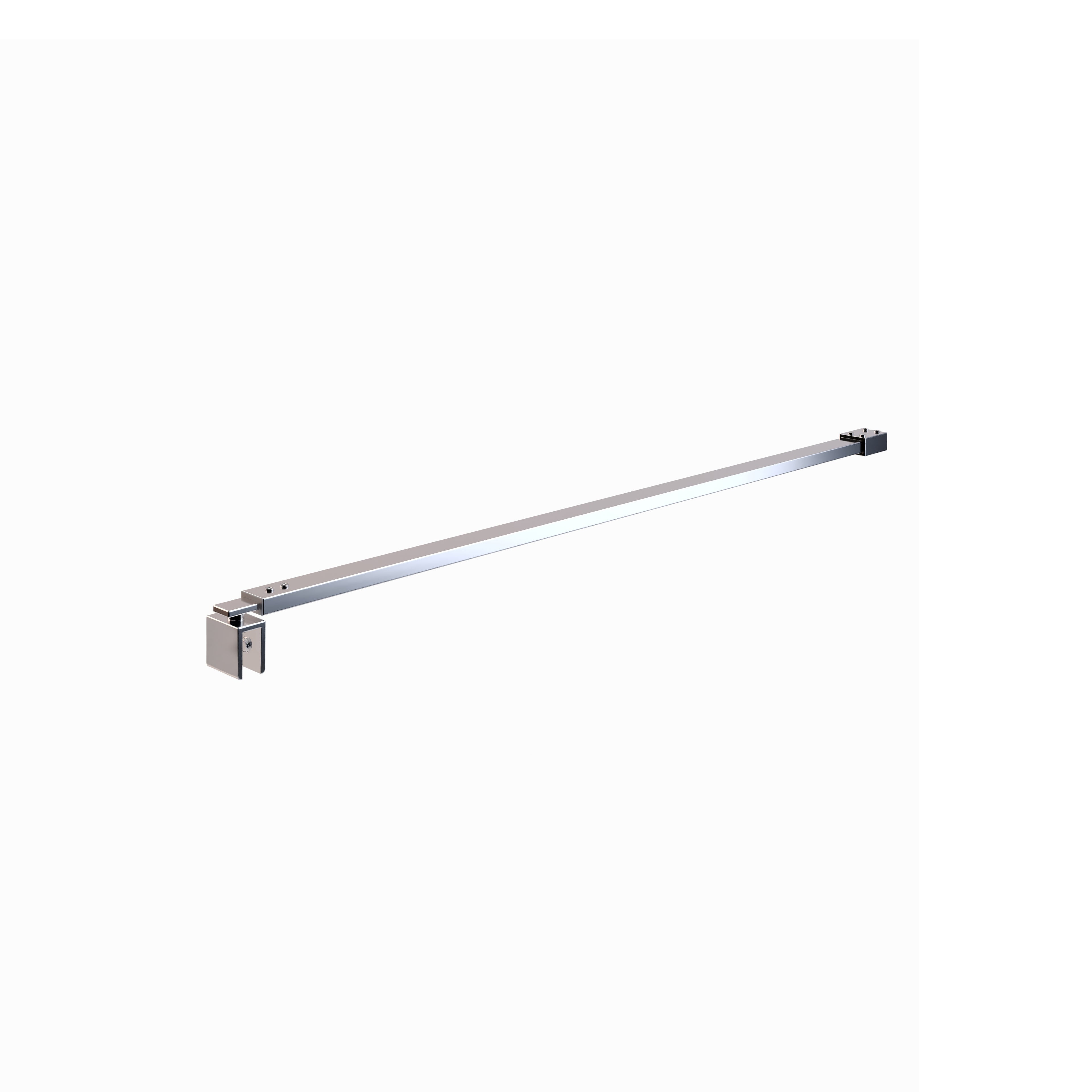 Barra estabilizadora ajustável para Walk in de aplicação na parede - 23M