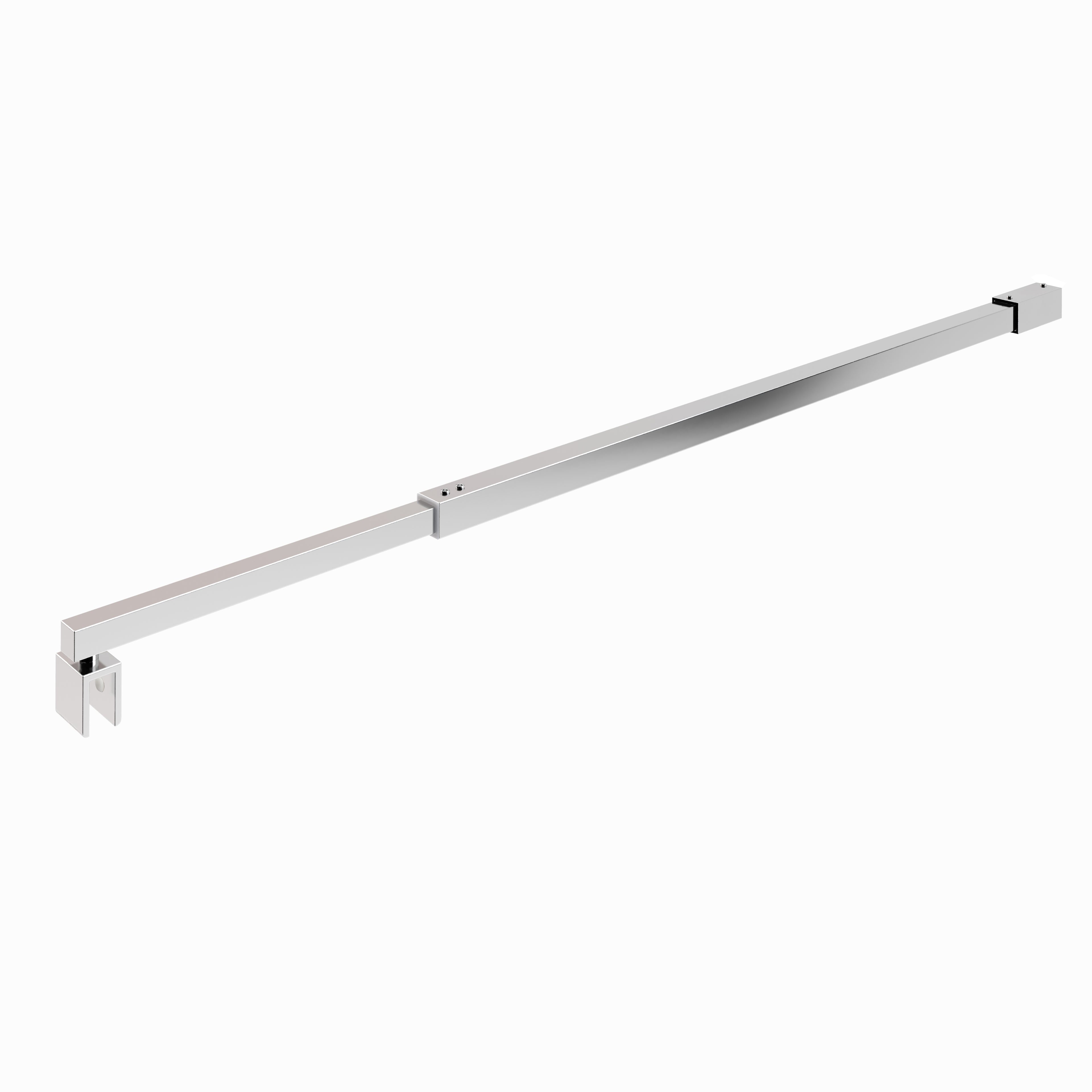 Barra estabilizadora ajustável para Walk in de aplicação na parede - 22M