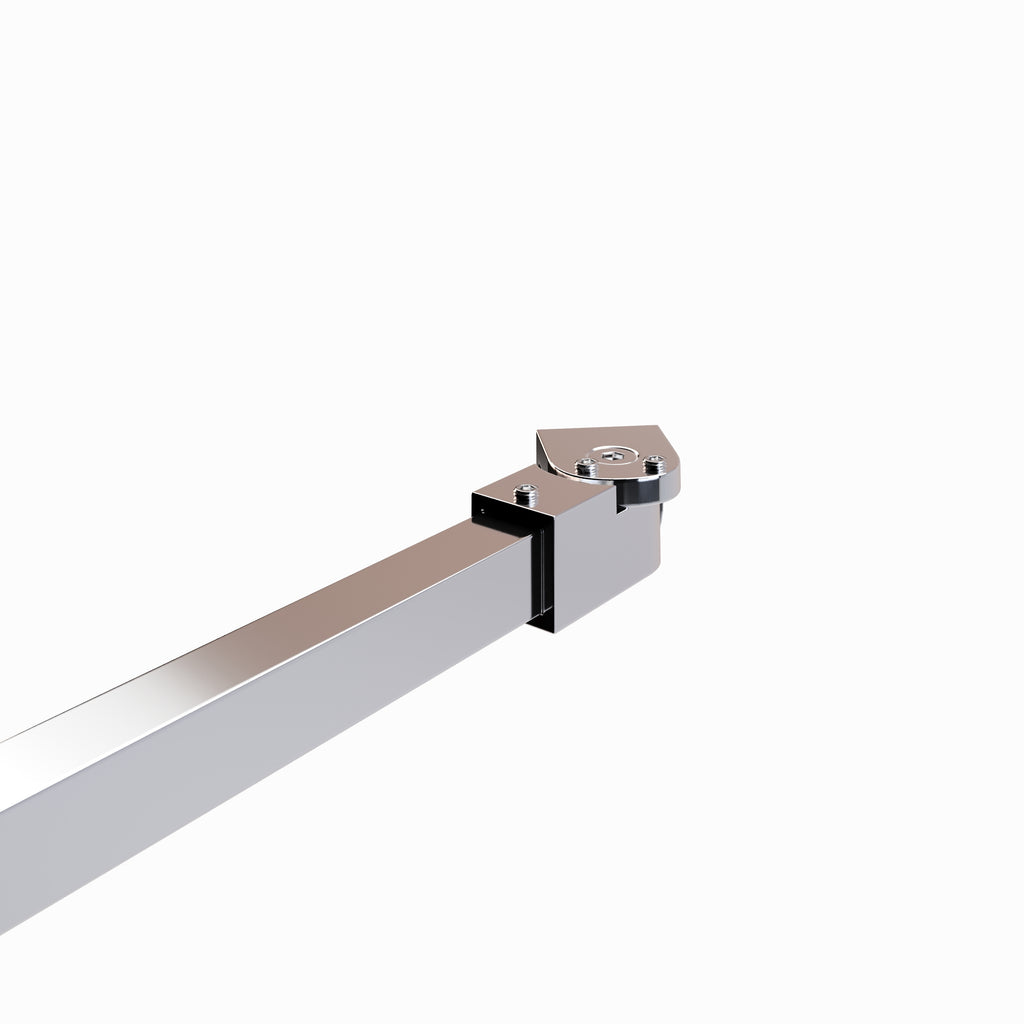 Barra estabilizadora ajustável para Walk in de aplicação na parede - 24M