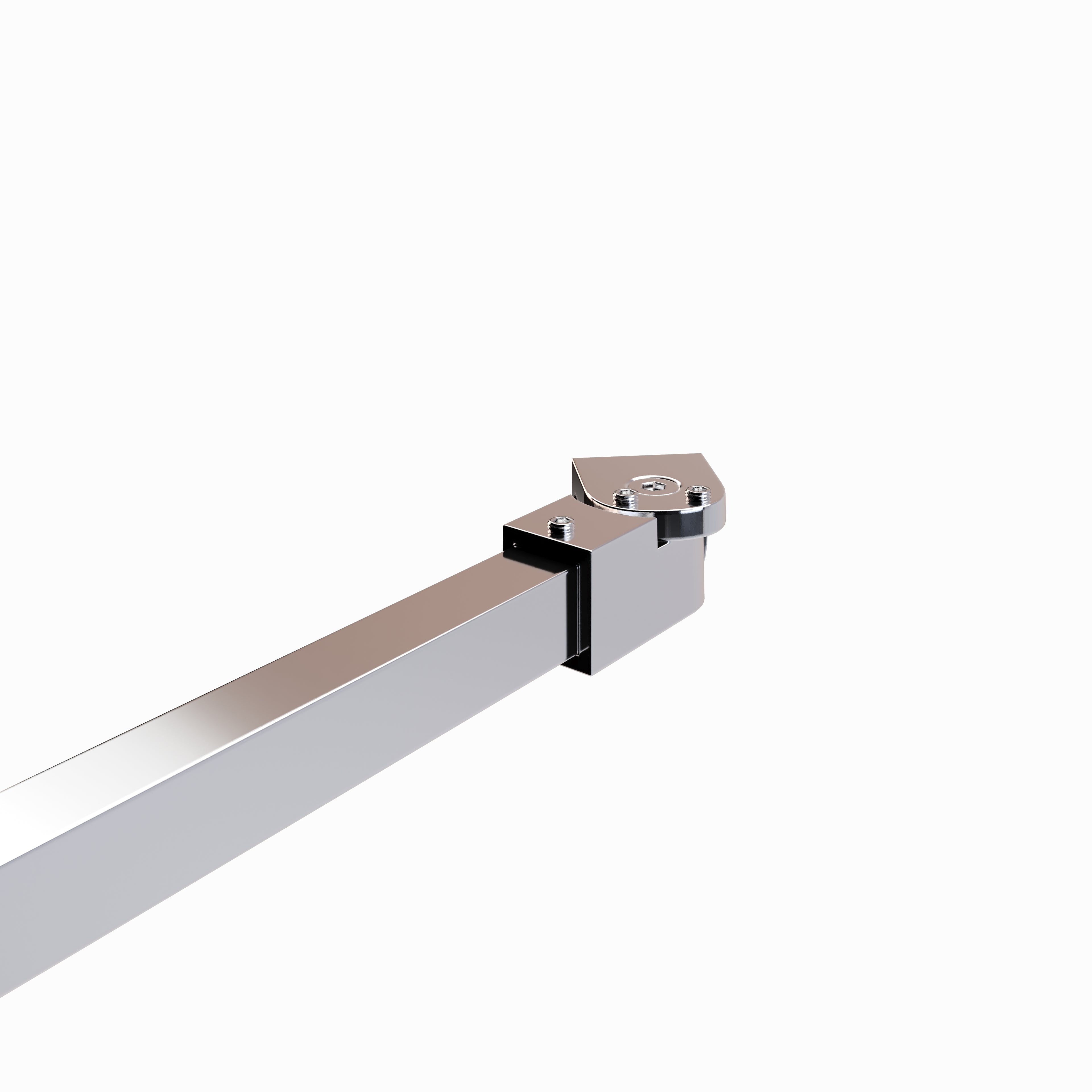 Barra estabilizadora ajustável para Walk in de aplicação na parede - 24M