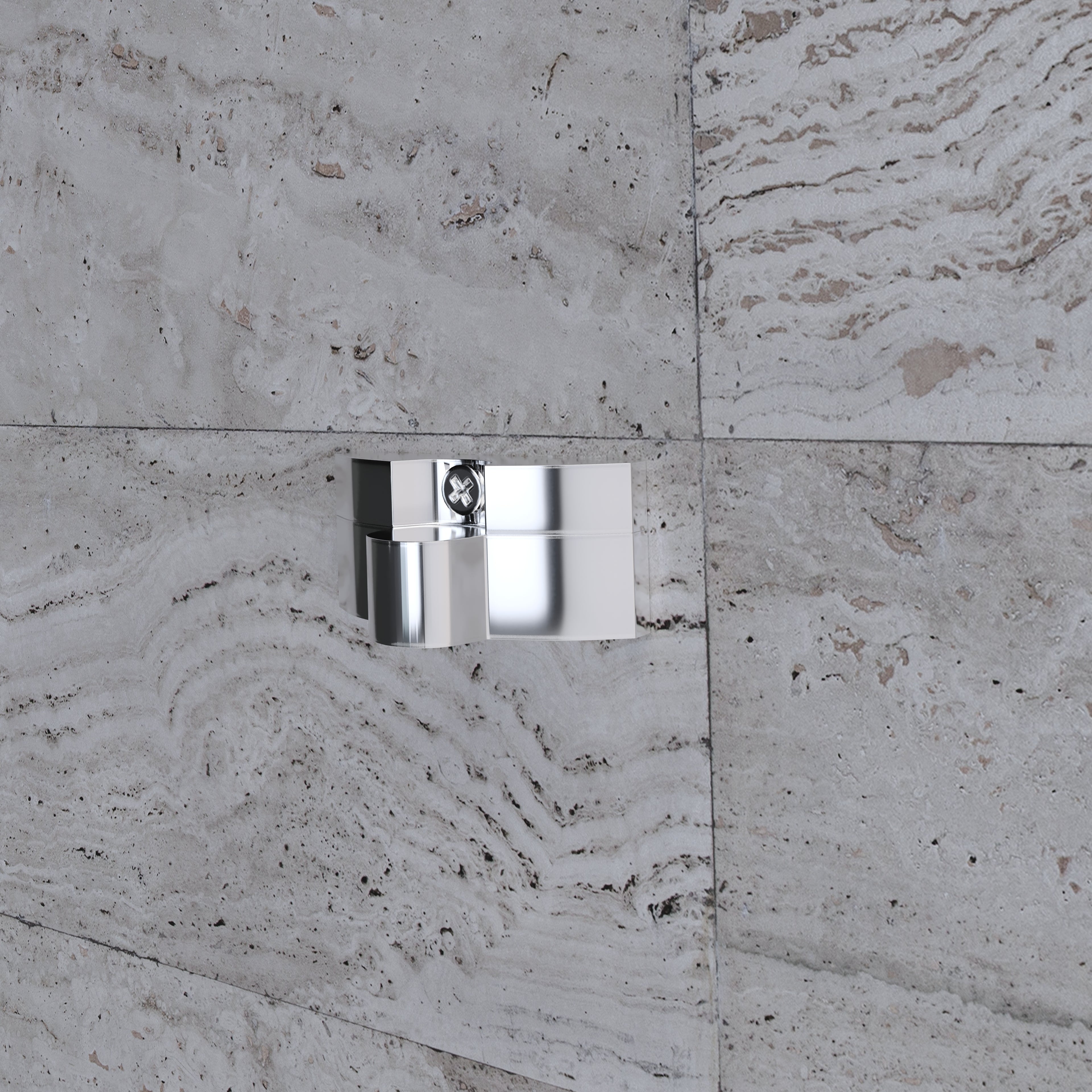 Barra estabilizadora ajustável para Walk in de aplicação na parede - 25M