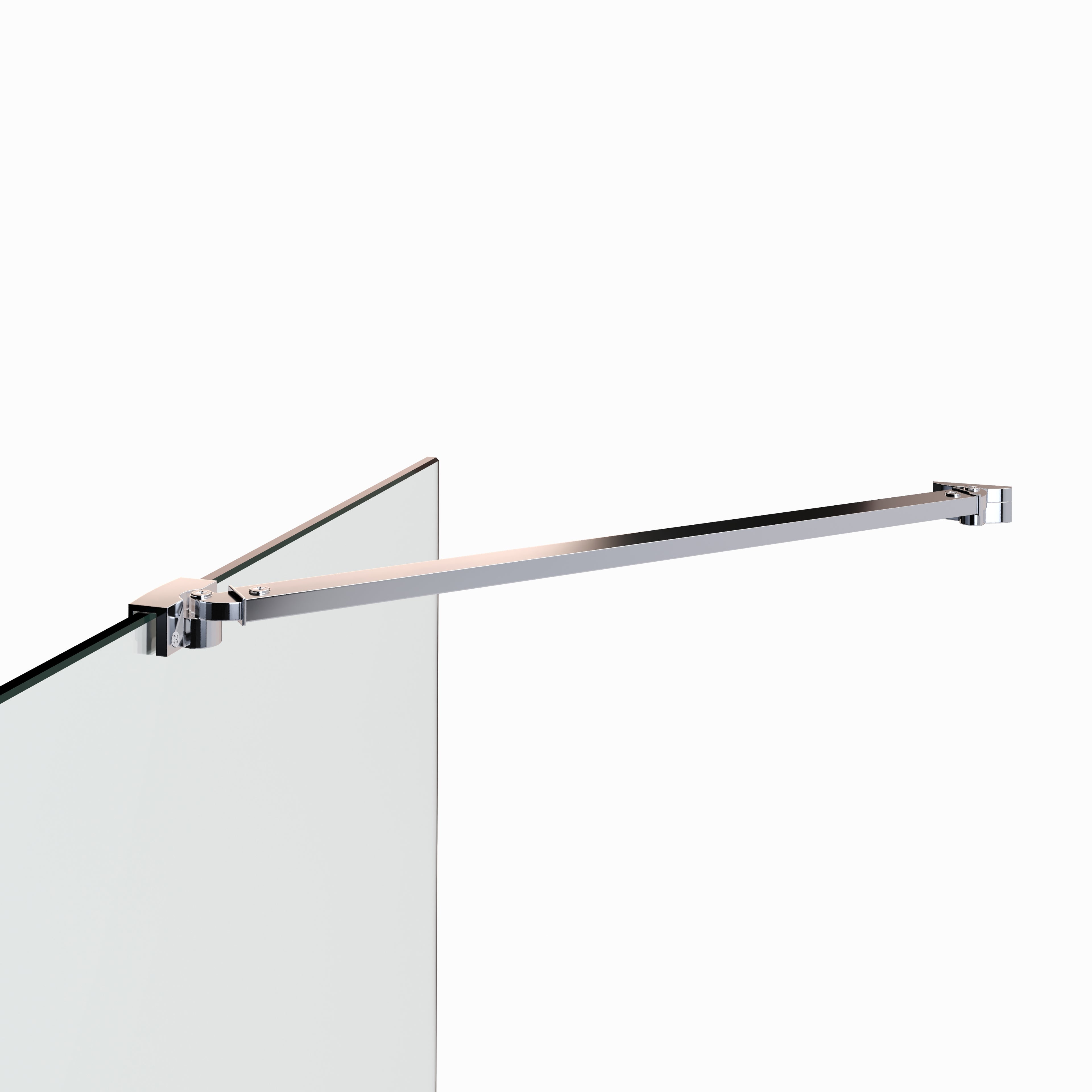 Barra estabilizadora ajustável para Walk in de aplicação na parede - 25M