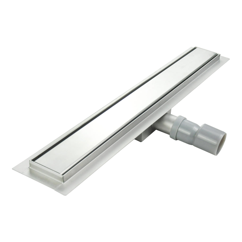 Ralo de duche retangular em aço inoxidável ultraplano 50cm - 120cm Modelo R1