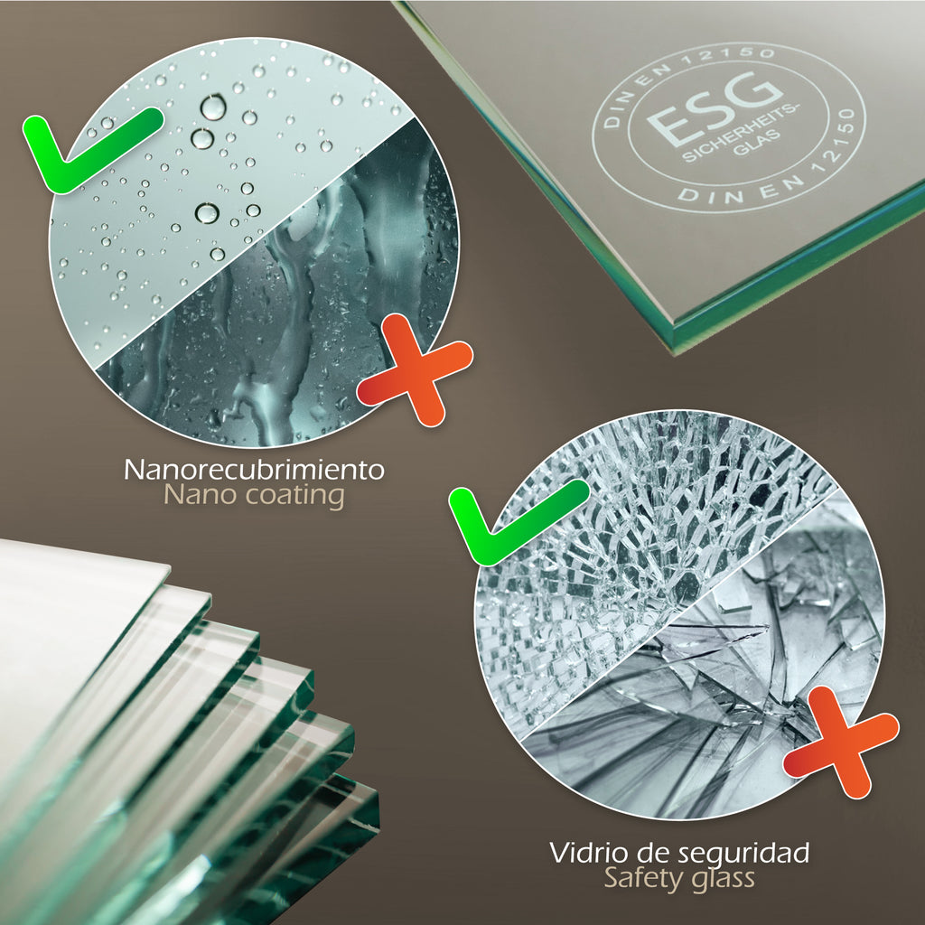 MATILDE - Cabine de duche de entrada de canto com portas dobráveis em vidro temperado e perfis preto