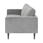 ANTHONY – Sofá de design moderno em poliéster cinzento (1 a 3 lugares)