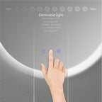 RADIUS - Espelho de Casa de Banho Redondo com Iluminação LED