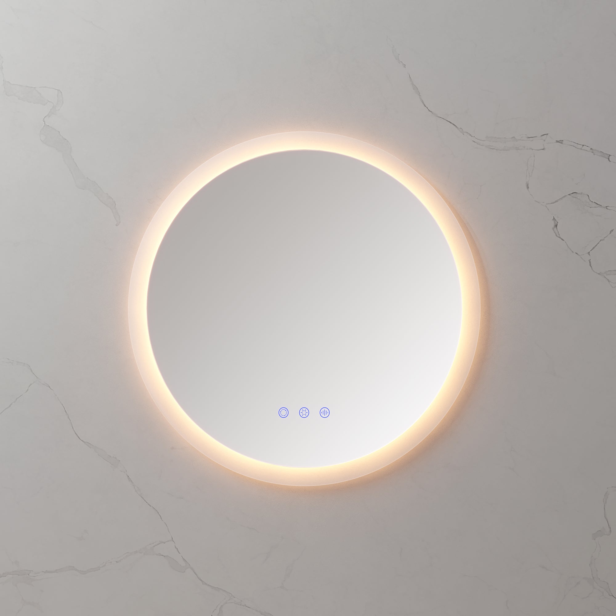 RADIUS - Espelho de Casa de Banho Redondo com Iluminação LED