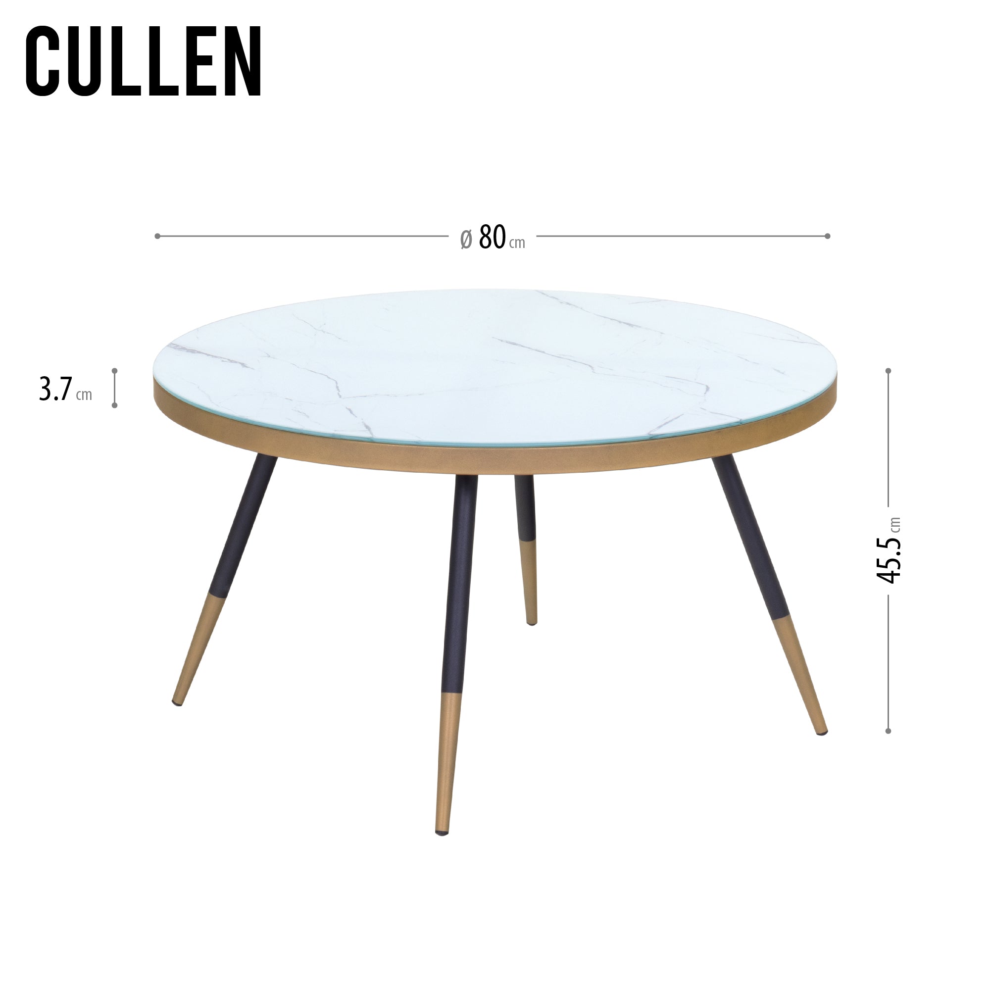 Cullen - Conjunto de Mesas de Centro/Apoio