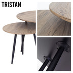 TRISTAN - Conjunto de Mesas de Centro/Apoio