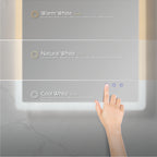 MELLOW - Espelho de Casa de Banho Retangular com Luz LED