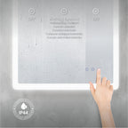 MELLOW - Espelho de Casa de Banho Retangular com Luz LED