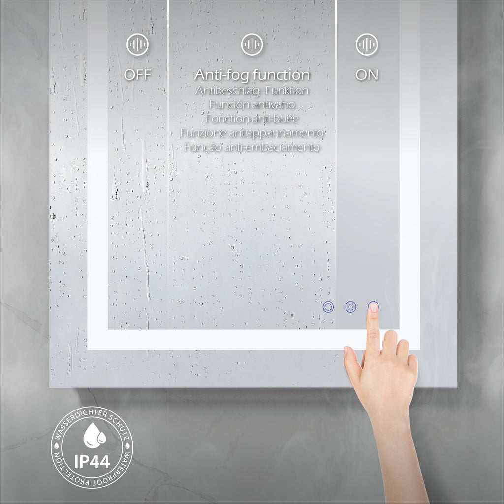 OBLONG - Espelho de Casa de Banho Retangular com Iluminação LED