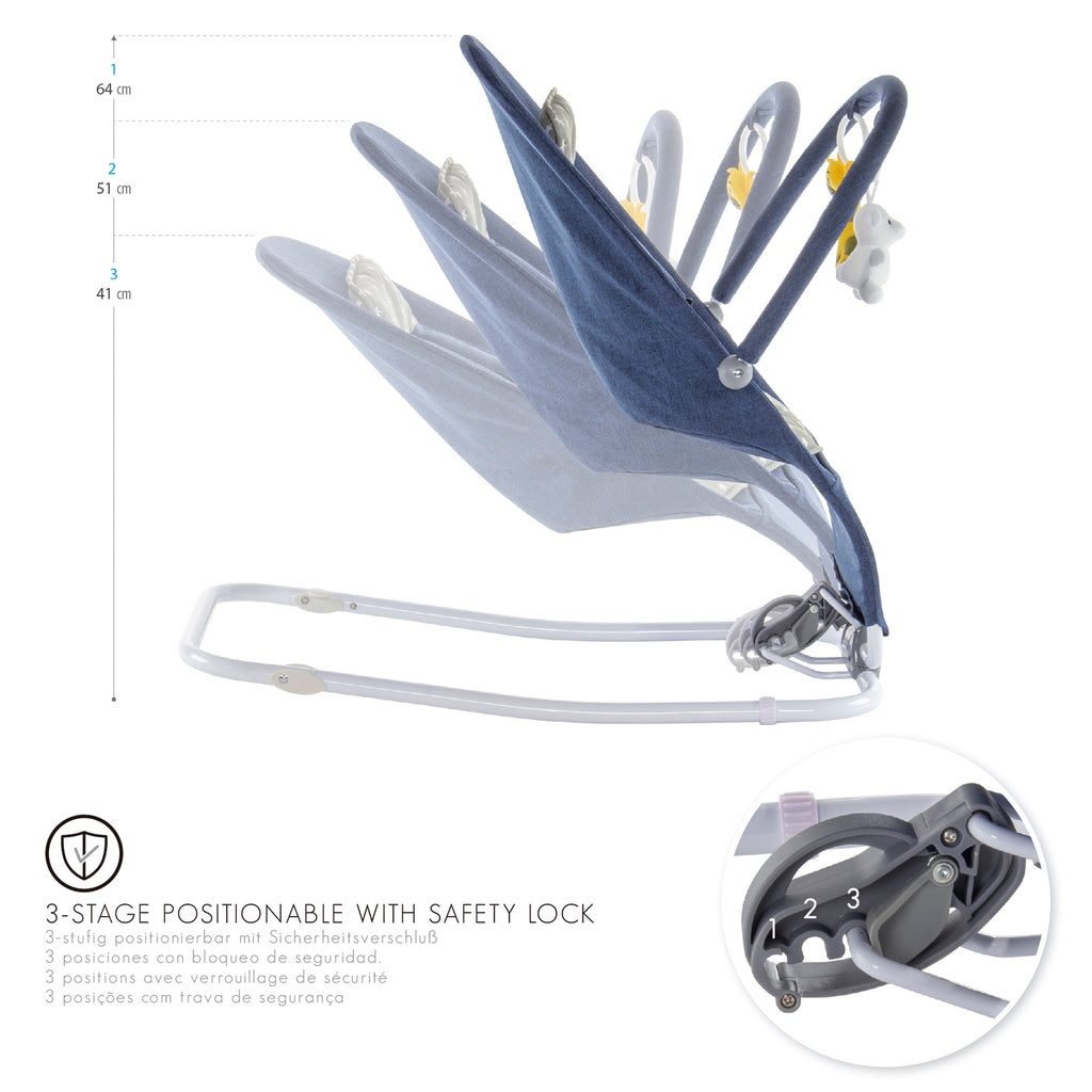 VIENO - Espreguiçadeira para Bebé