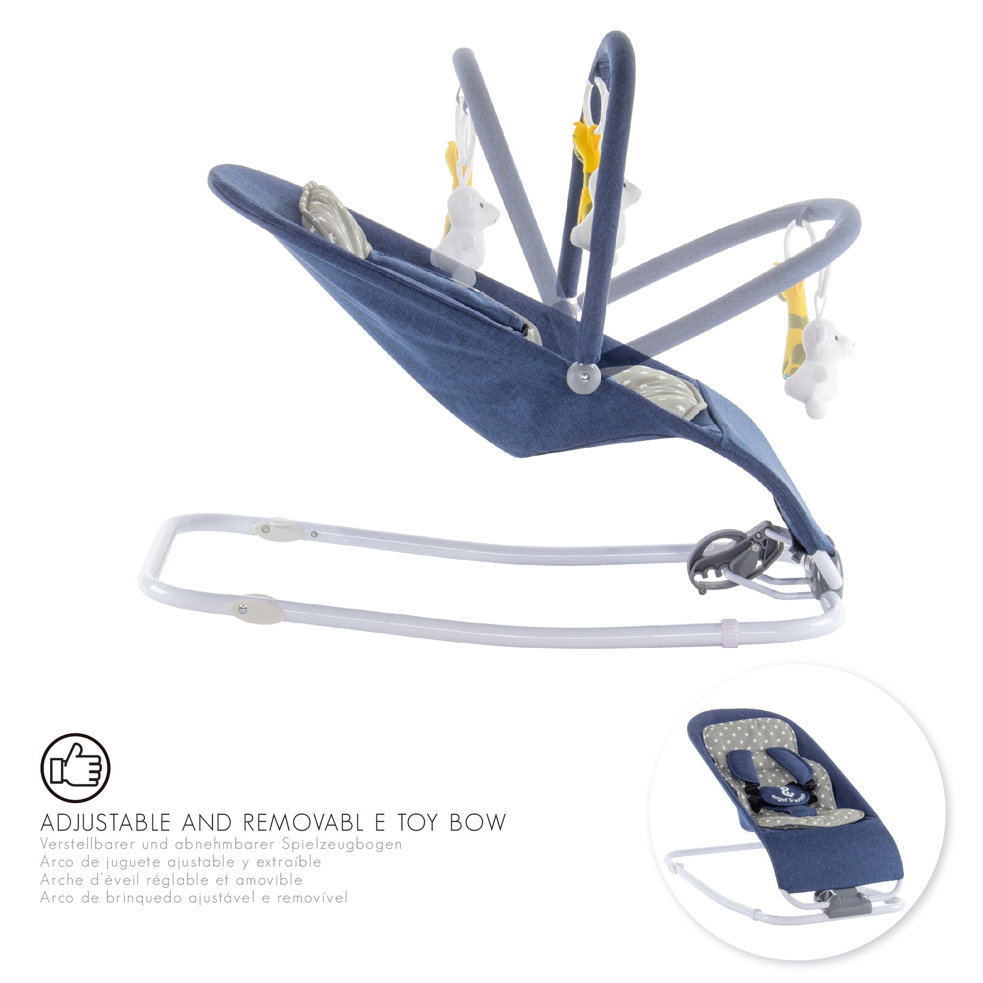 VIENO - Espreguiçadeira para Bebé