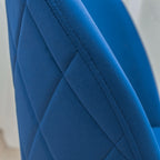 BELLAMY - Conjunto de Cadeiras de Refeição com Tecido em Veludo