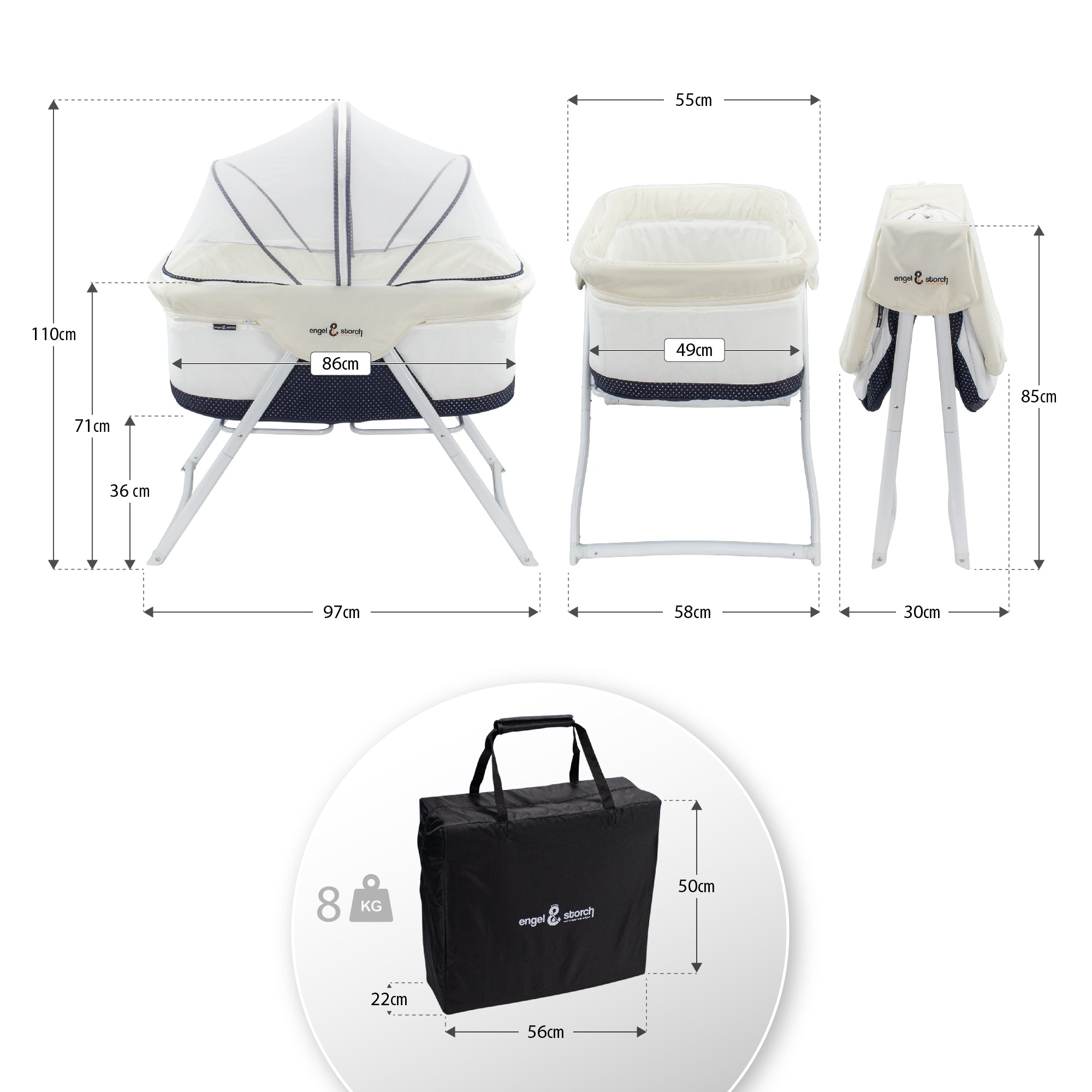 BEBITO - Berço para bebé