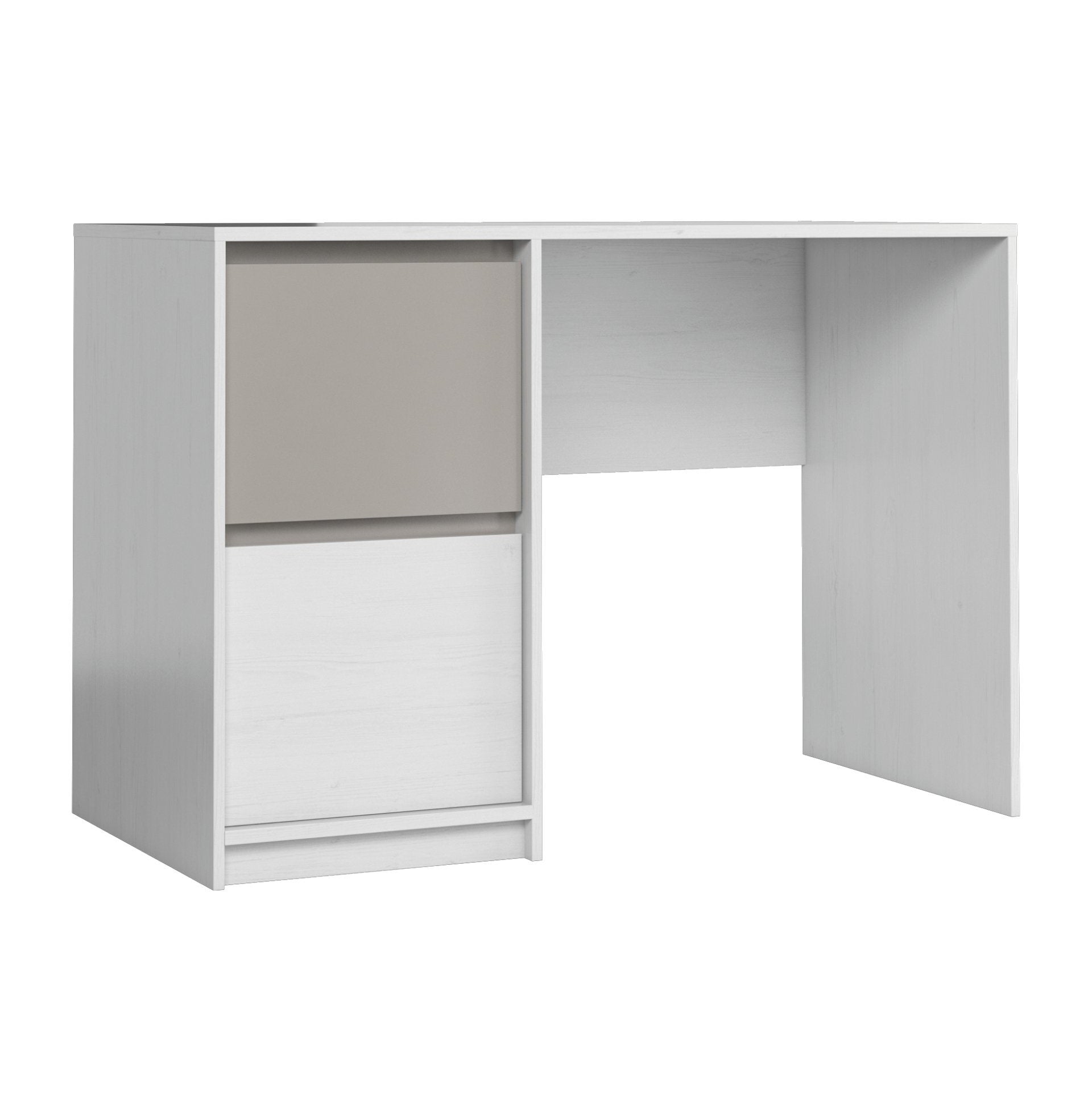 LEON – Secretária branca e cinzenta | B1