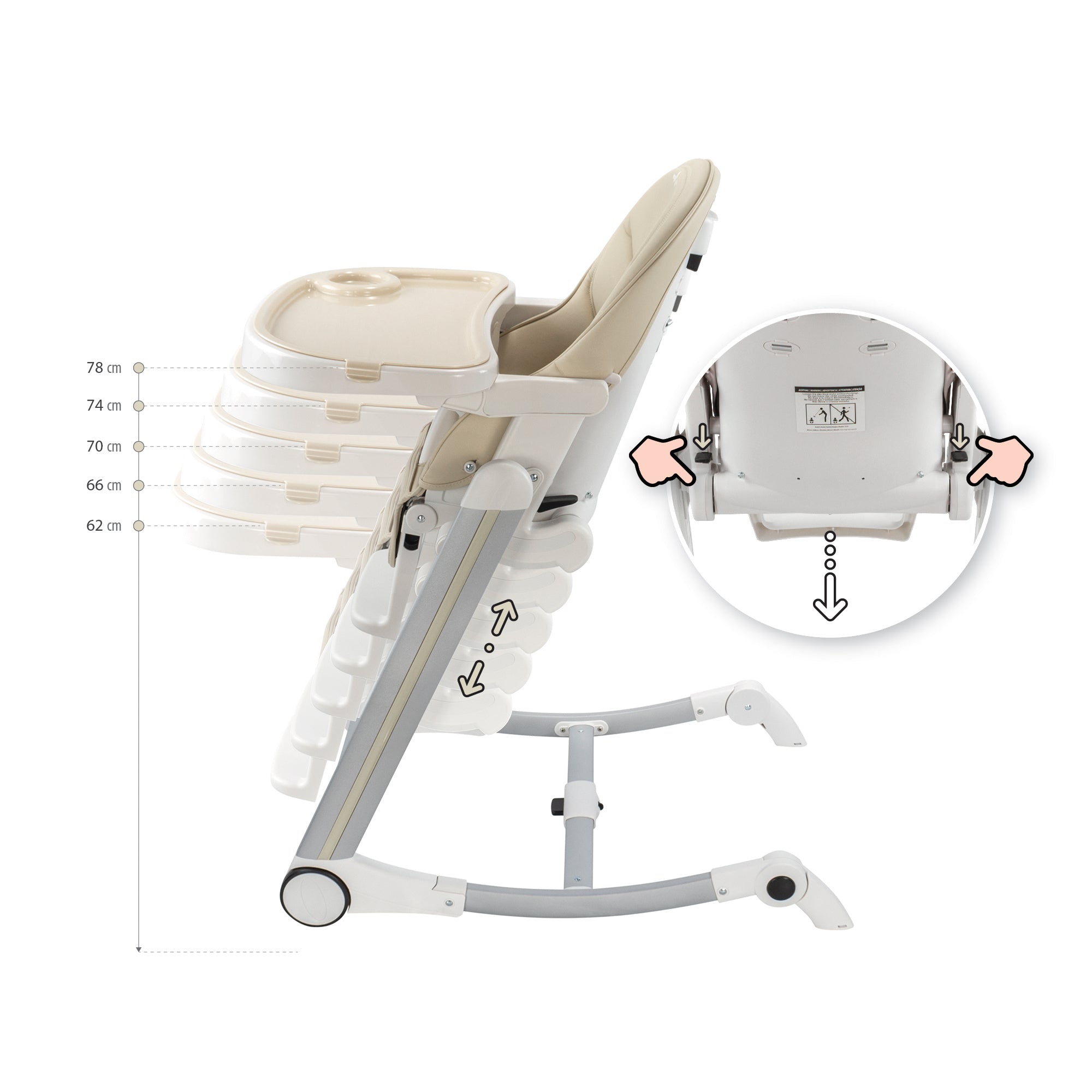 ADELLE - Cadeira para Bebé