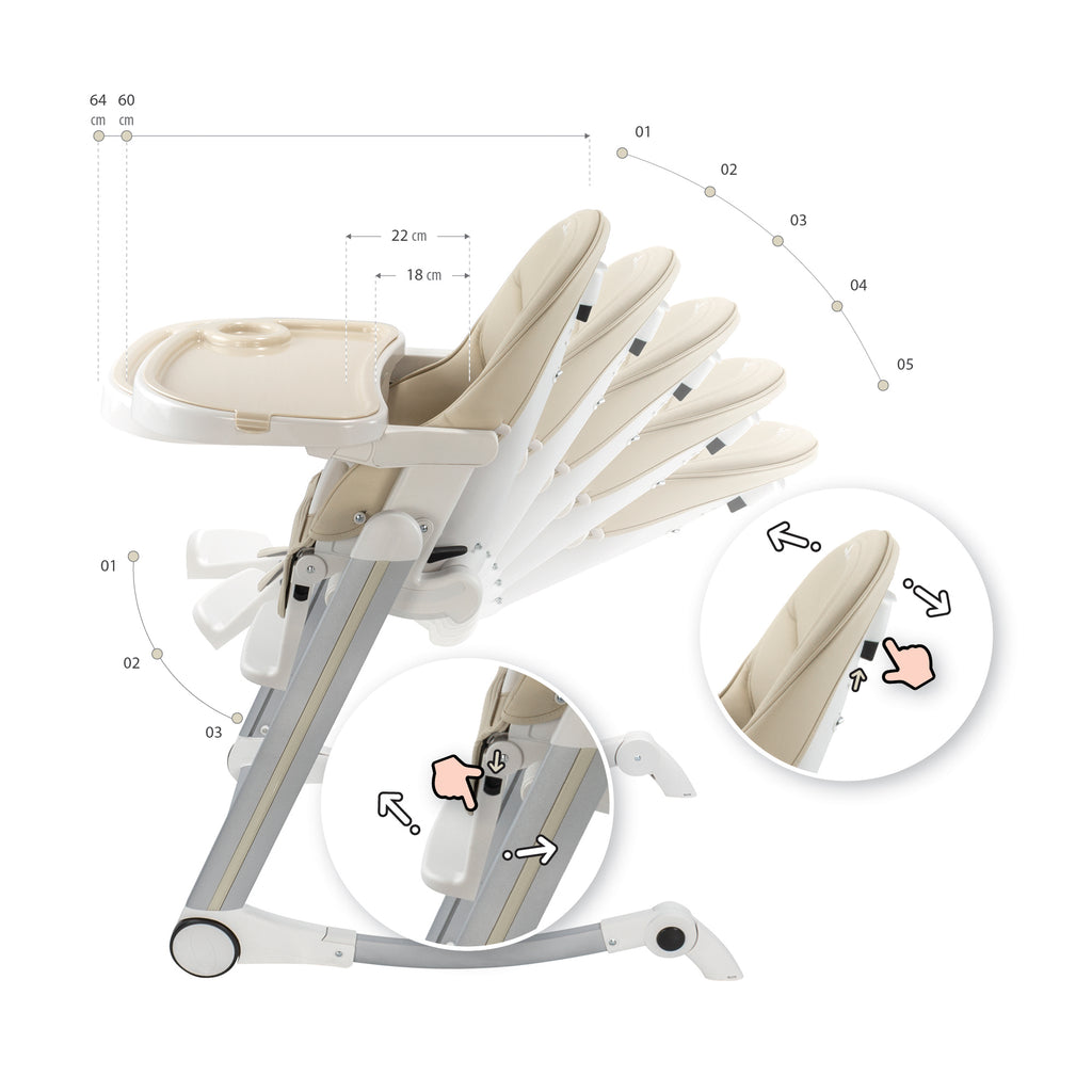 ADELLE - Cadeira para Bebé