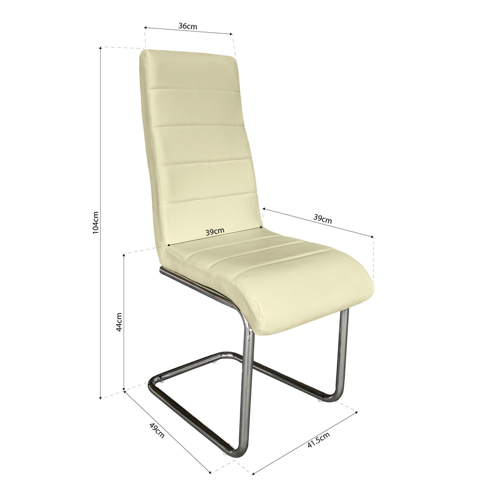 S5 - Conjunto de 4 cadeiras