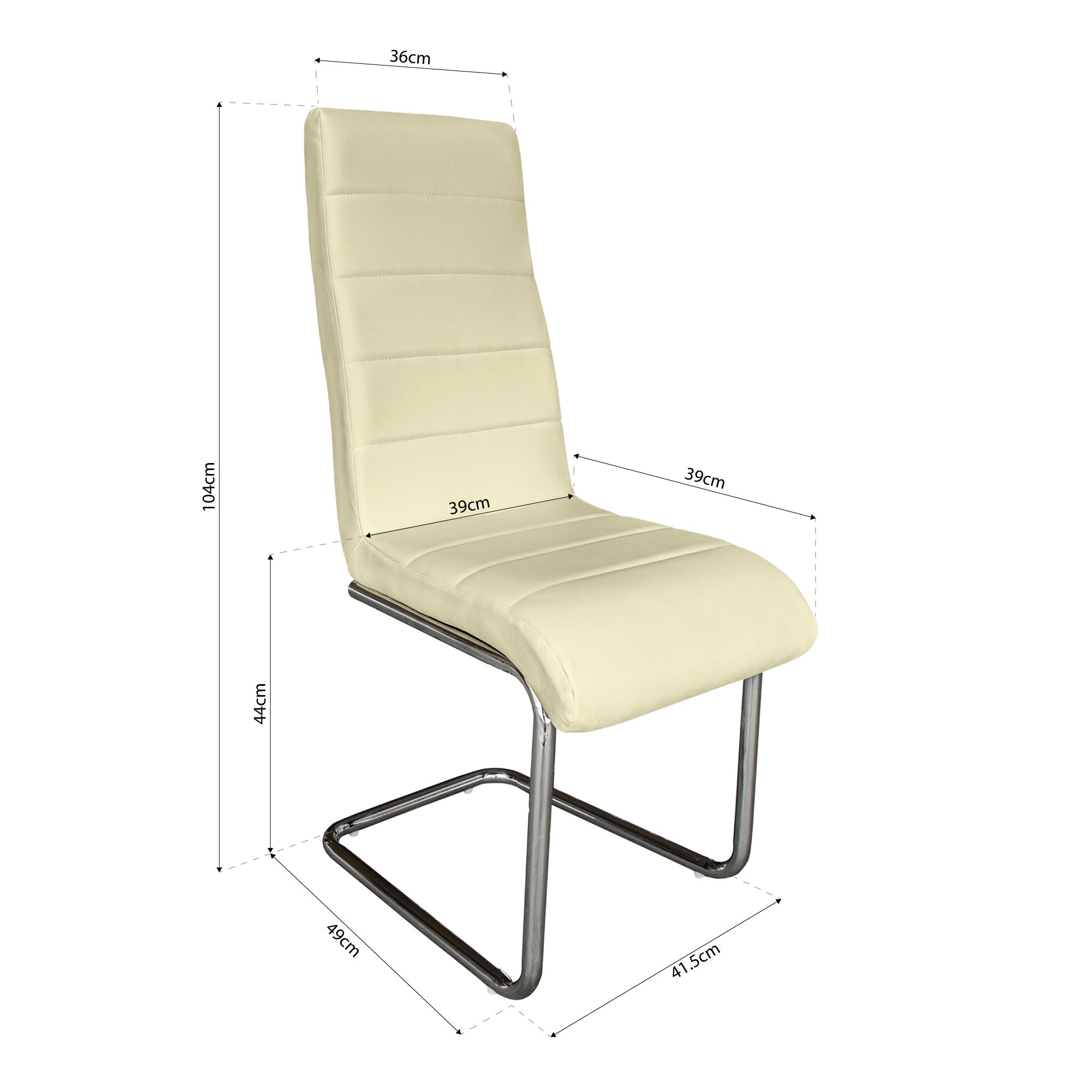 S5 - Conjunto de 4 cadeiras