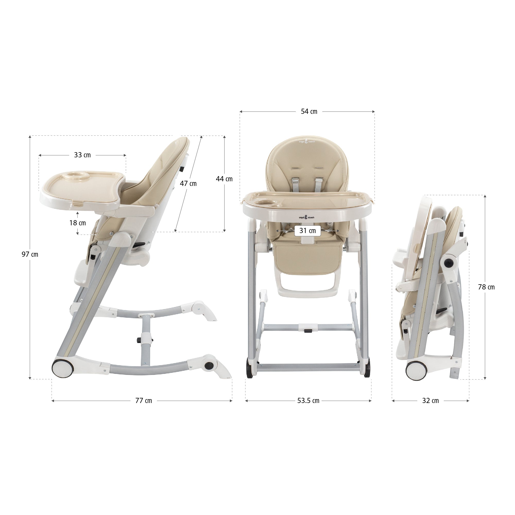 ADELLE - Cadeira para Bebé