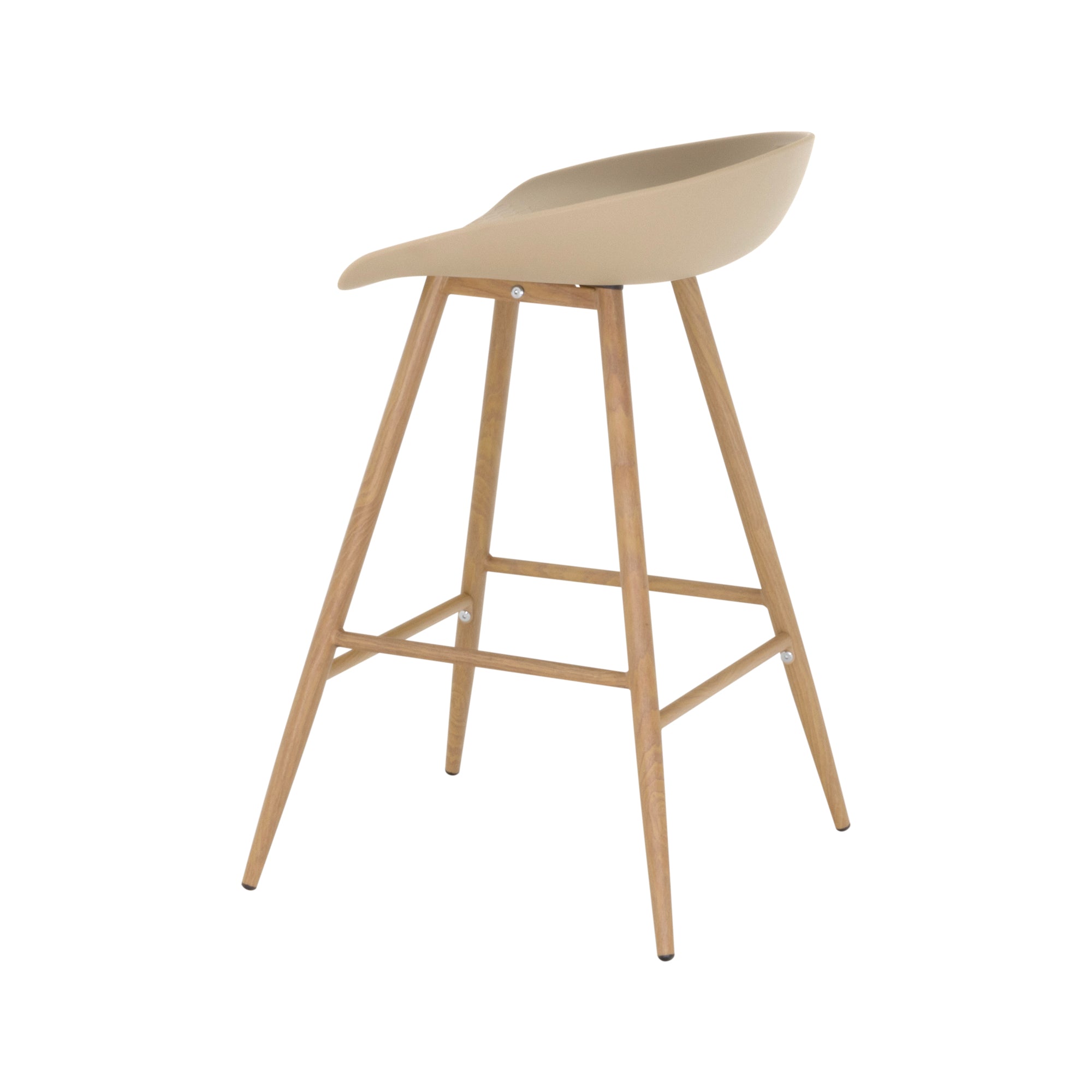 POLLOK - Conjunto de 4 Bancos Altos