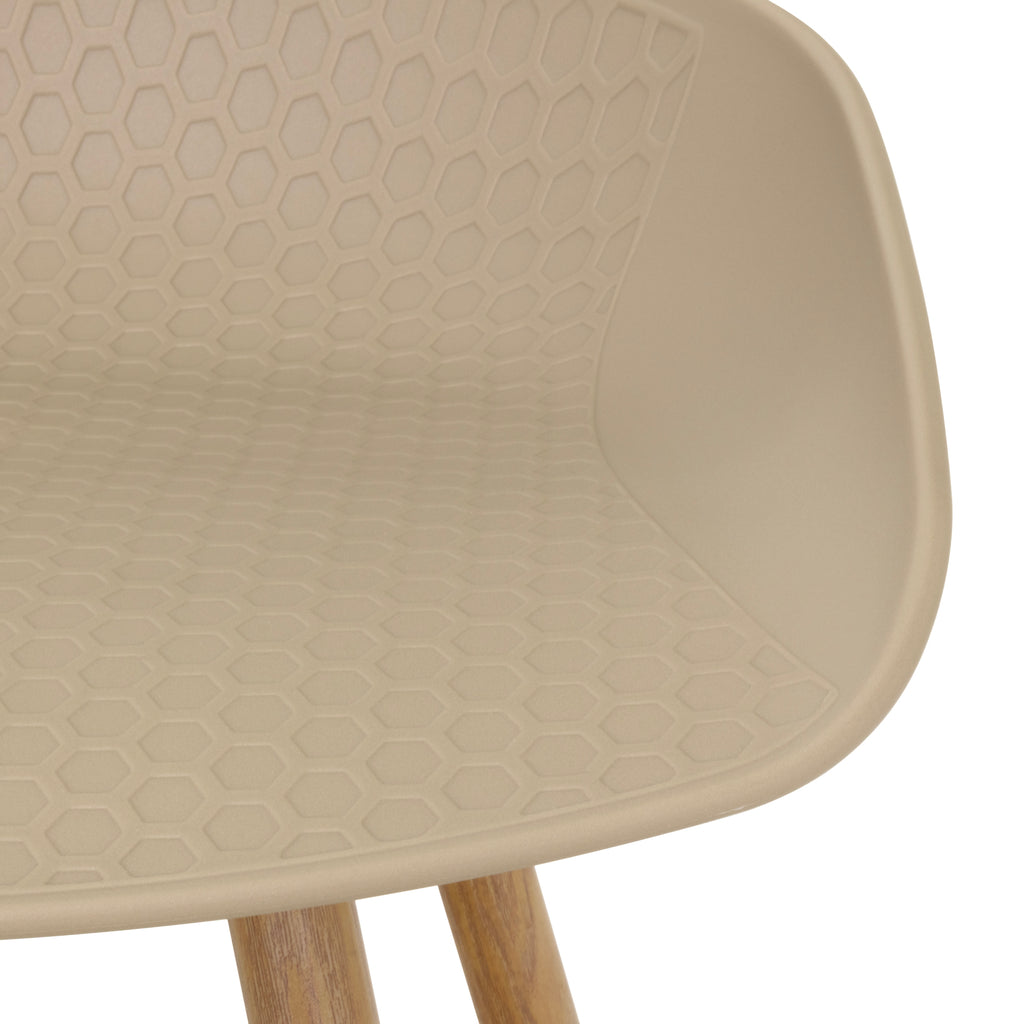 POLLOK - Conjunto de 4 Bancos Altos