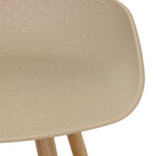 POLLOK - Conjunto de 4 Bancos Altos