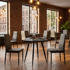 CORIN - Mesa de jantar com tampo de melamina