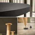 CORIN - Mesa de jantar com tampo de melamina