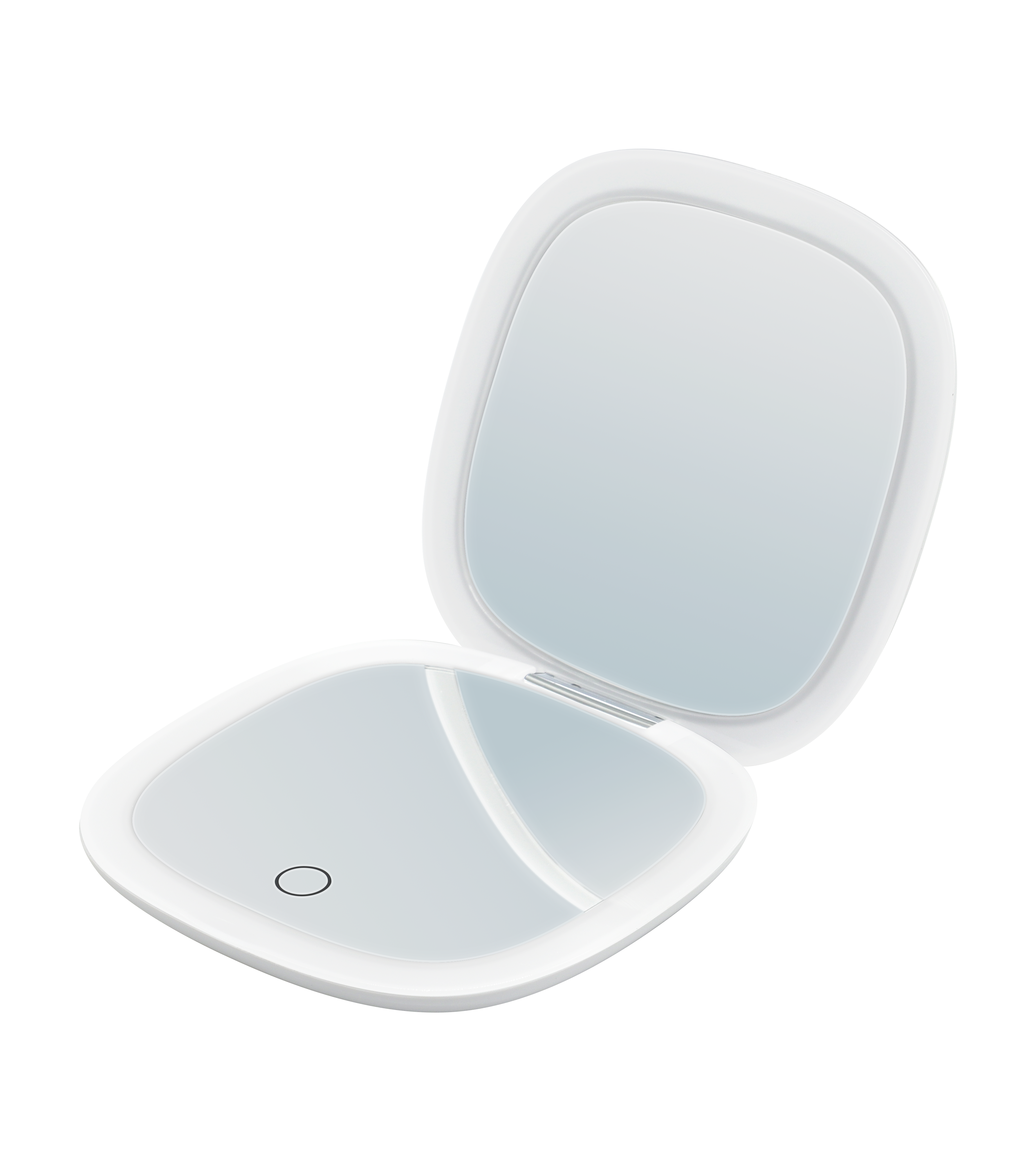 MAKEUP - Espelho de Bolso para Maquilhagem com Fita de Luz LED