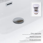 Atena – Móvel de Lavatório Suspenso com Gaveta Soft-Close | Vários Tamanhos e Cores