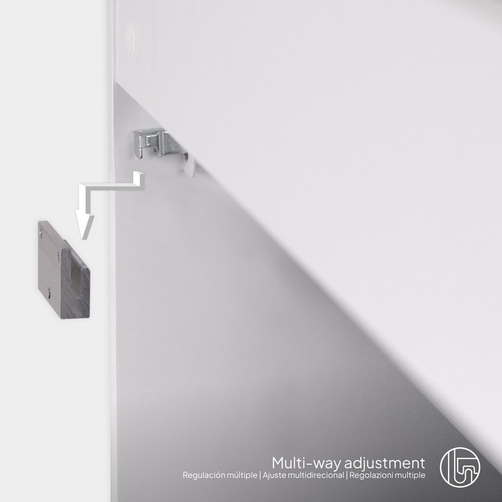 Atena – Móvel de Lavatório Suspenso com Gaveta Soft-Close | Vários Tamanhos e Cores