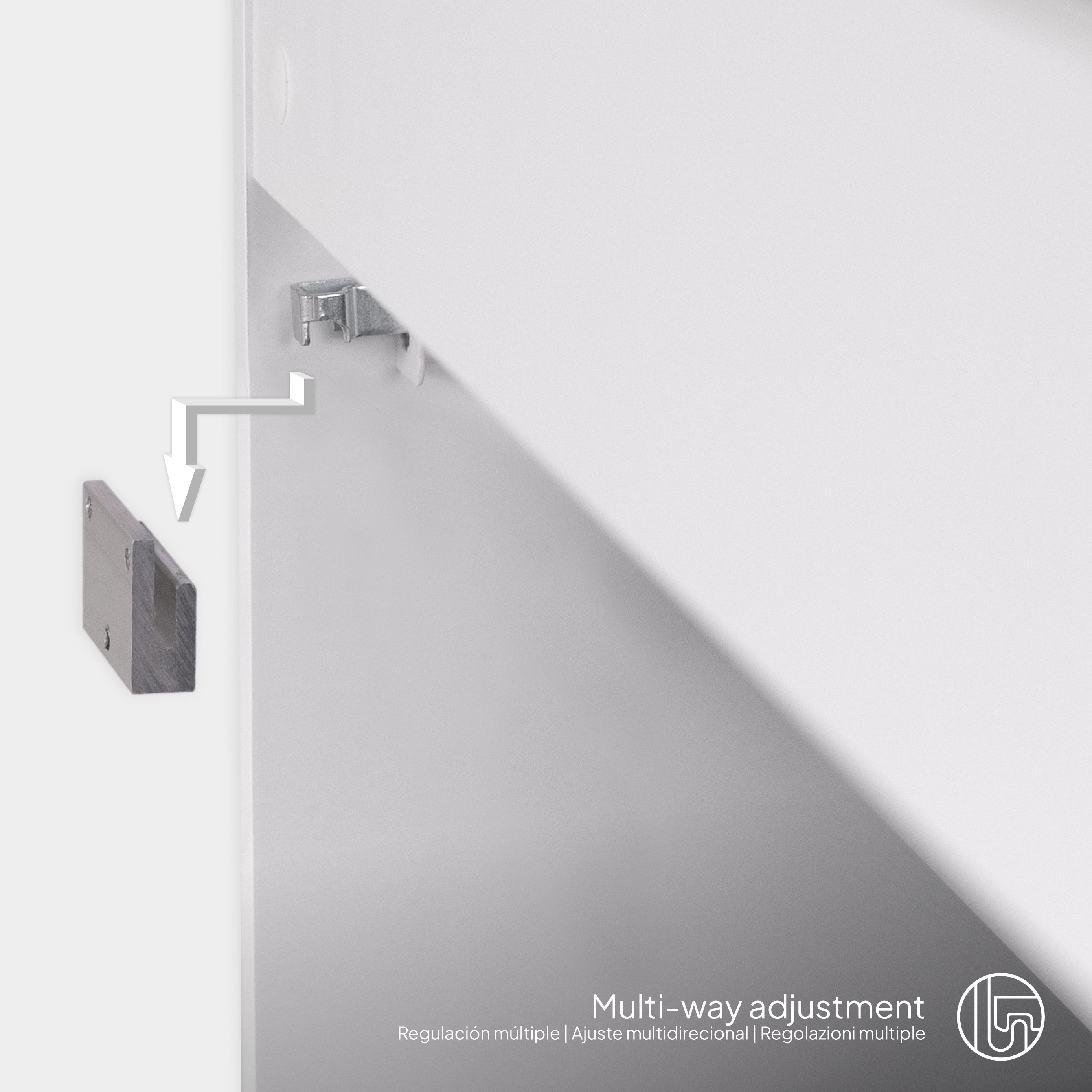 Atena – Móvel de Lavatório Suspenso com Gaveta Soft-Close | Vários Tamanhos e Cores