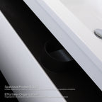 Atena - Conjunto de Casa de Banho Suspenso - Disponível em 60, 80, 100 e 120 cm - Várias Cores