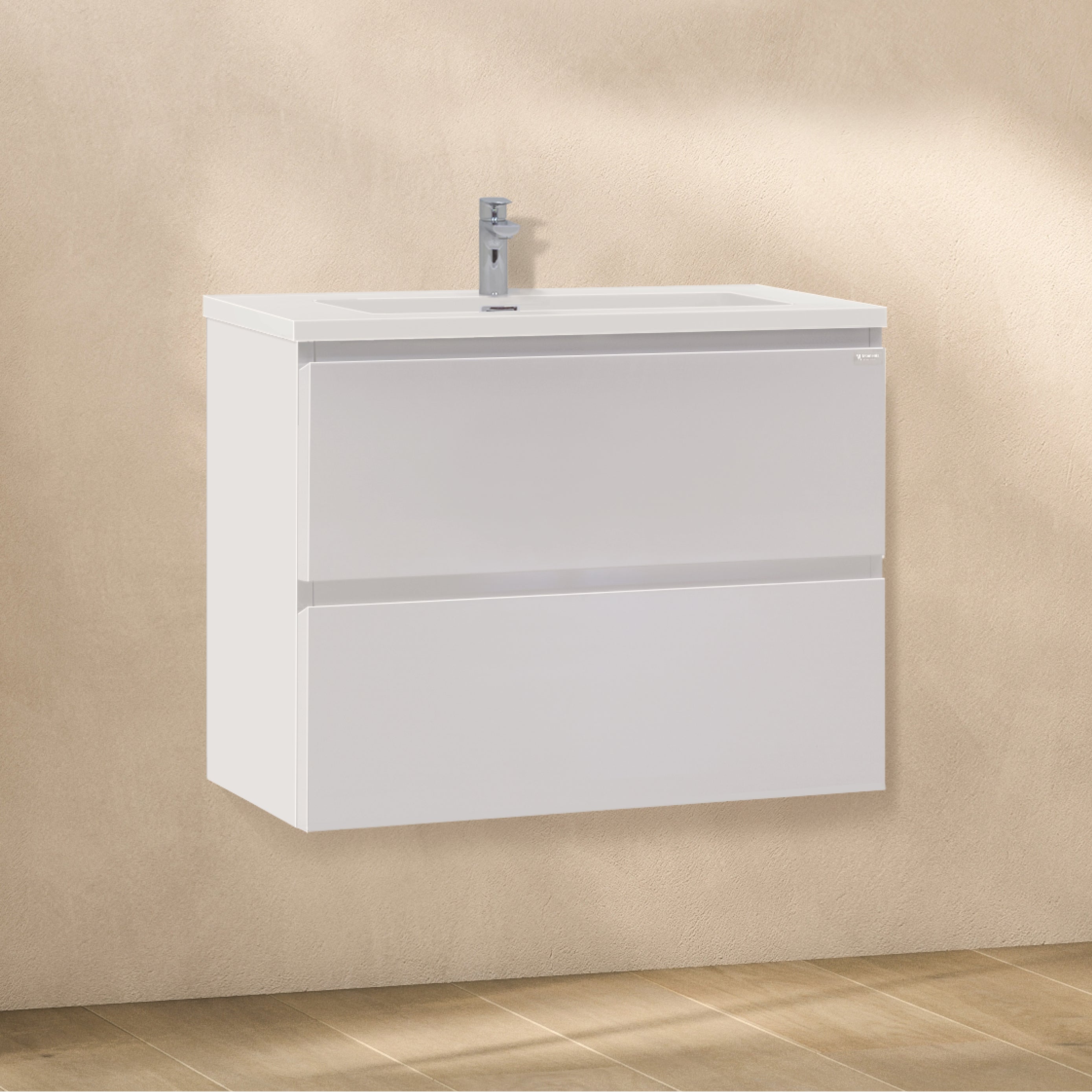 Atena – Móvel de Lavatório Suspenso com Gaveta Soft-Close | Vários Tamanhos e Cores