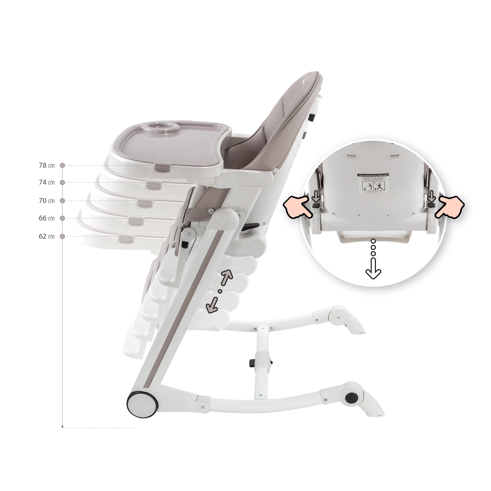 ADELLE - Cadeira para Bebé