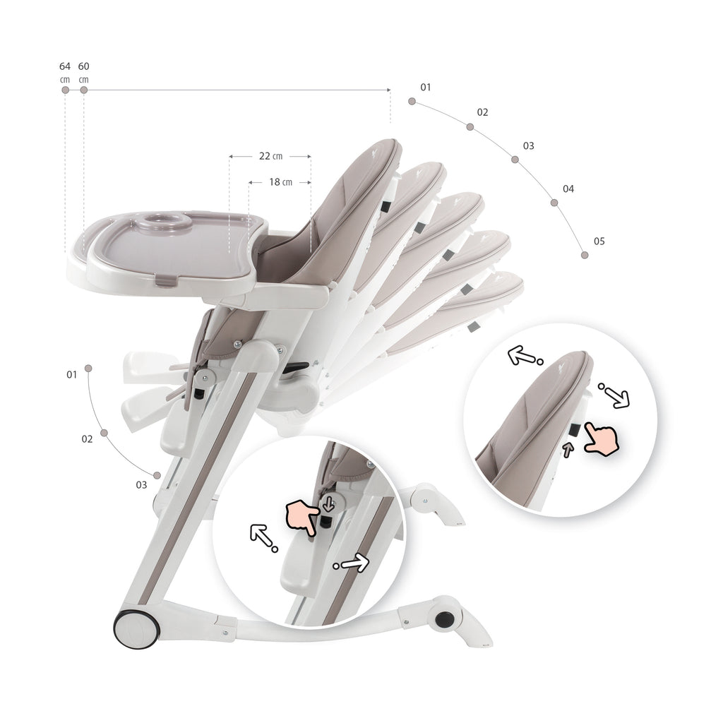 ADELLE - Cadeira para Bebé