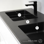 Atena – Móvel de Lavatório Suspenso com Gaveta Soft-Close | Vários Tamanhos e Cores