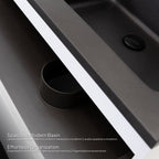 Atena - Conjunto de Casa de Banho Suspenso - Disponível em 60, 80, 100 e 120 cm - Várias Cores