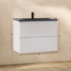 Atena – Móvel de Lavatório Suspenso com Gaveta Soft-Close | Vários Tamanhos e Cores