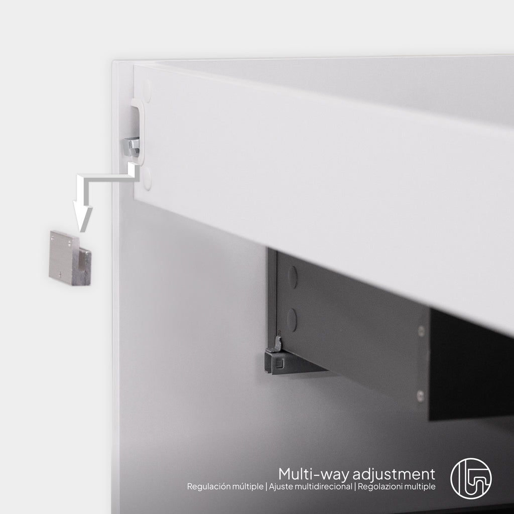 Atena – Móvel de Lavatório Suspenso com Gaveta Soft-Close | Vários Tamanhos e Cores