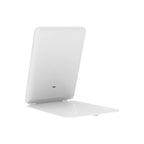 Espelho de Maquilhagem com Luz LED, Espelho Portátil Tipo Tablet com Iluminação de 3 Cores, Luz Regulável, Suporte Ajustável, Alimentação Dupla e Controlo Tátil