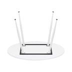 CORIN - Mesa de jantar com tampo de melamina