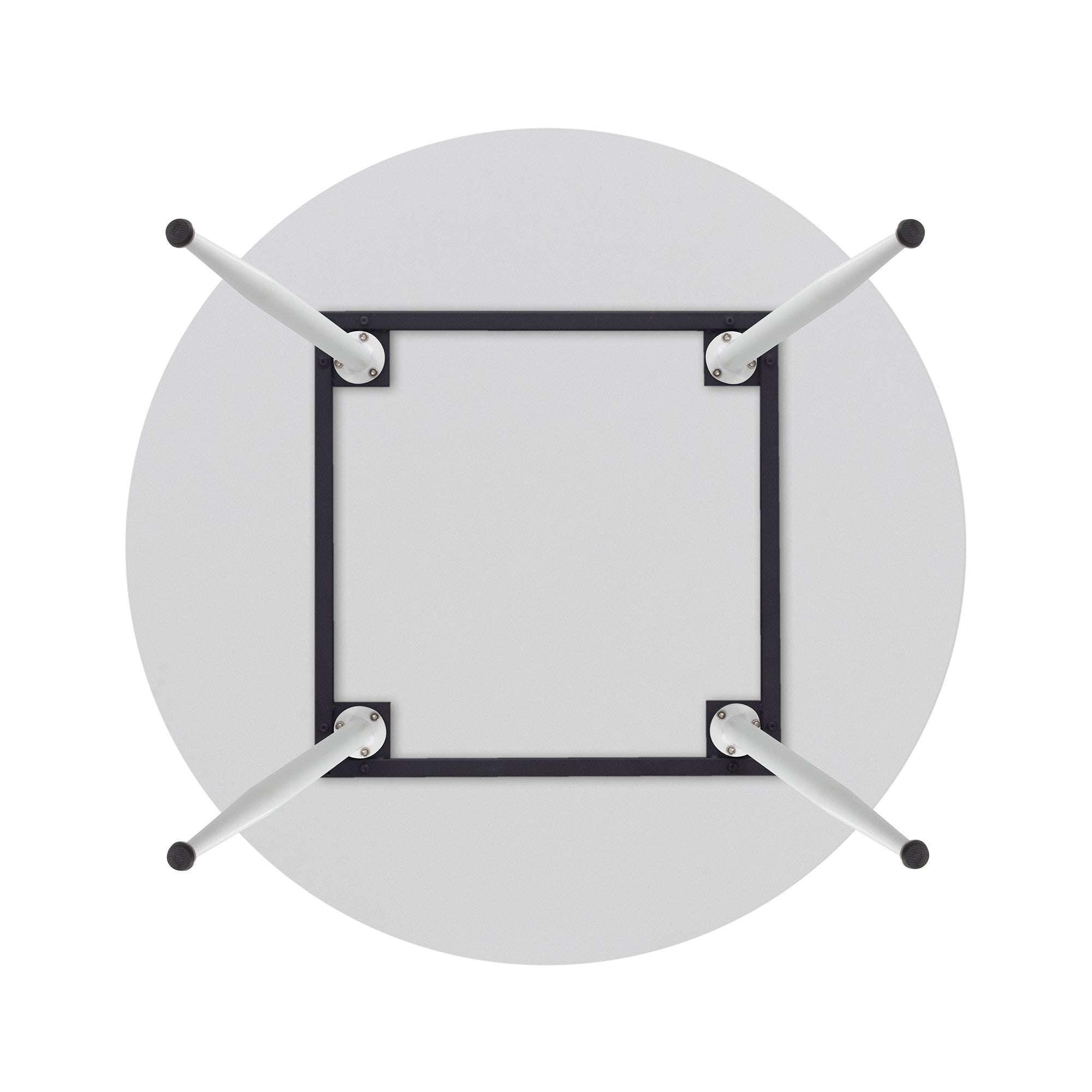 CORIN - Mesa de jantar com tampo de melamina
