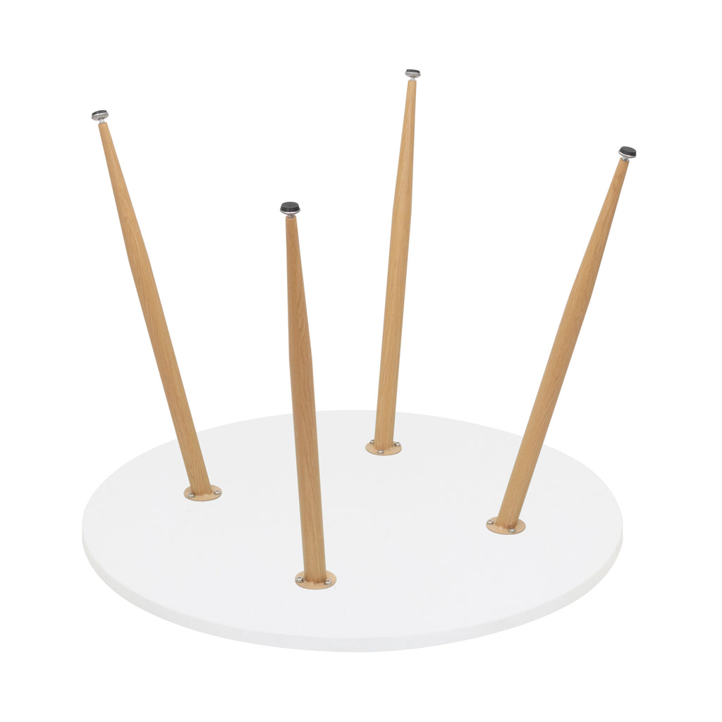 CORIN - Mesa de jantar com tampo de melamina