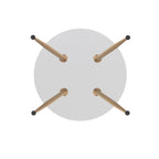 CORIN - Mesa de jantar com tampo de melamina