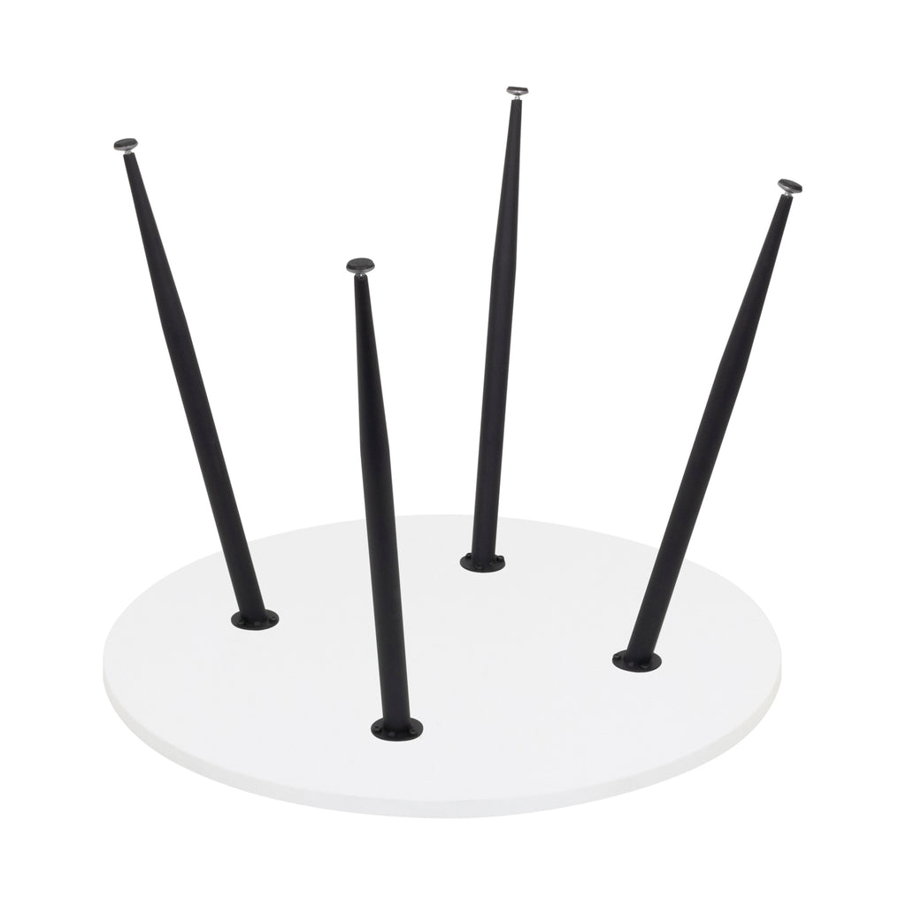 CORIN - Mesa de jantar com tampo de melamina