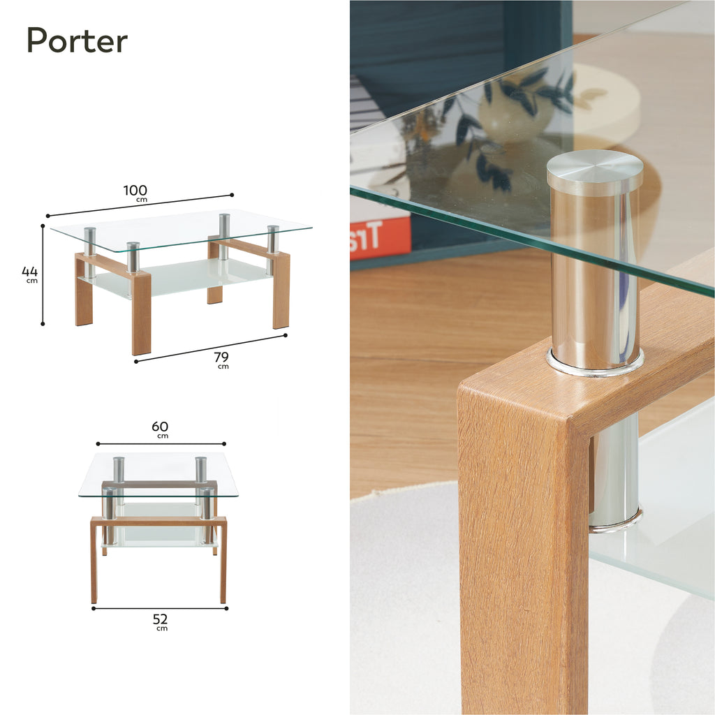 PORTER - Mesa de centro